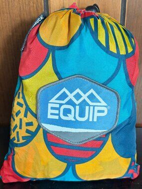 Equip One Person Travel Hiking 1.4 lb Hammock 400 lb Weight Capacity
